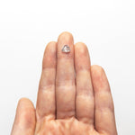 1.06ct 6.64x6.30x3.00mm Trillion Rosecut 19617 - 22 - MTD