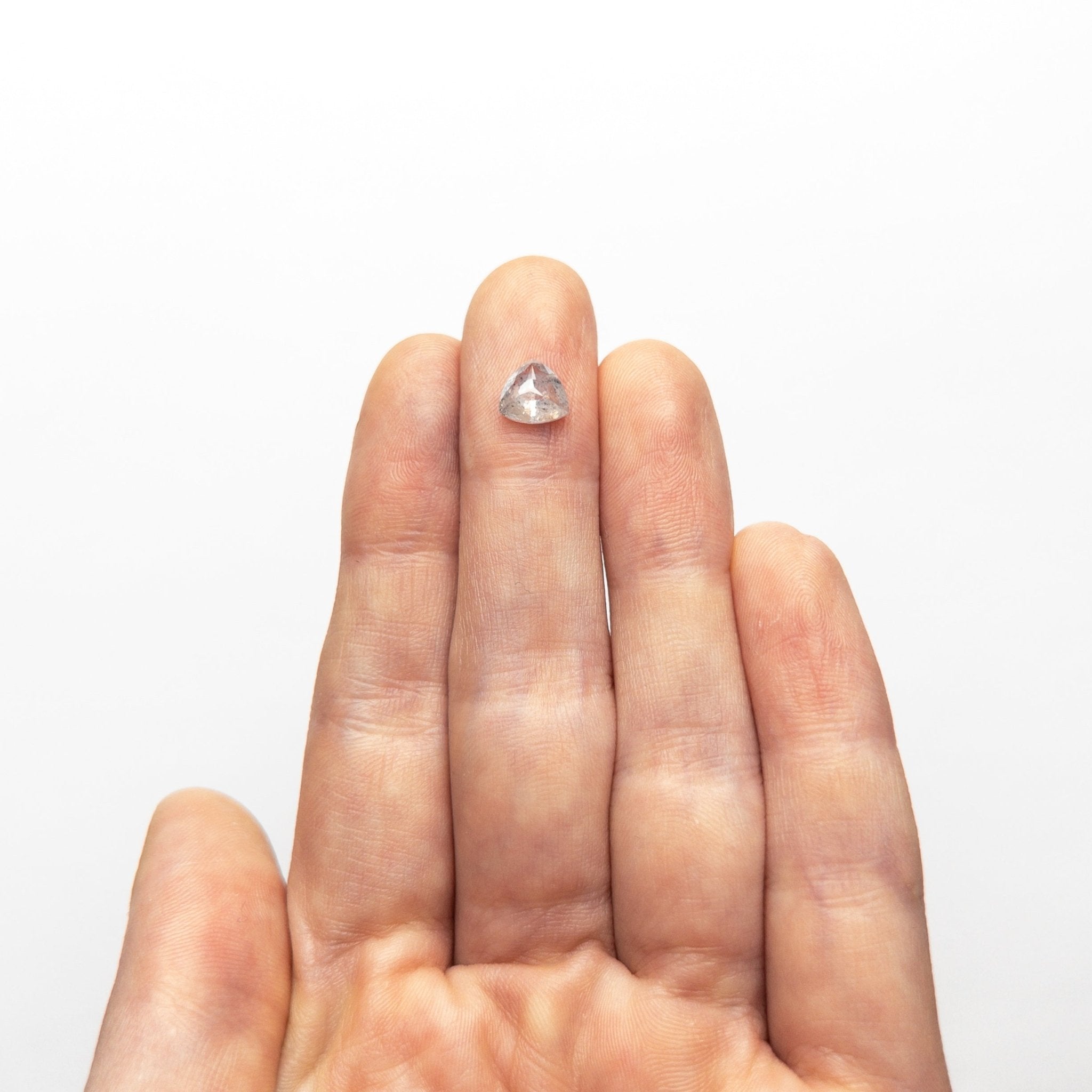 1.06ct 6.64x6.30x3.00mm Trillion Rosecut 19617 - 22 - MTD
