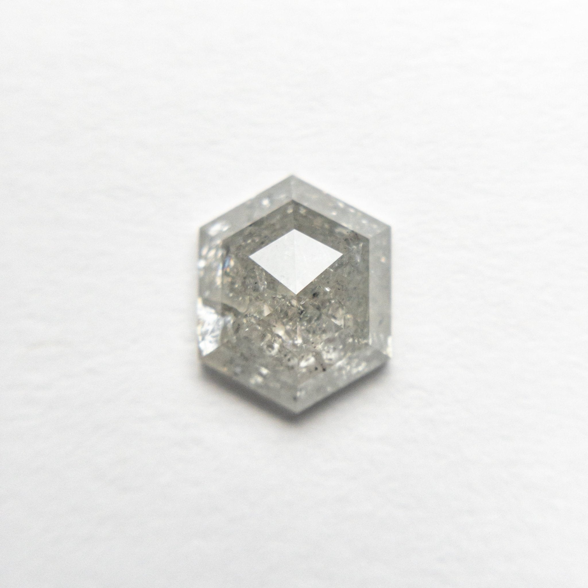 1.11ct 7.52x6.15x2.92mm Hexagon Rosecut 19619 - 43 - MTD