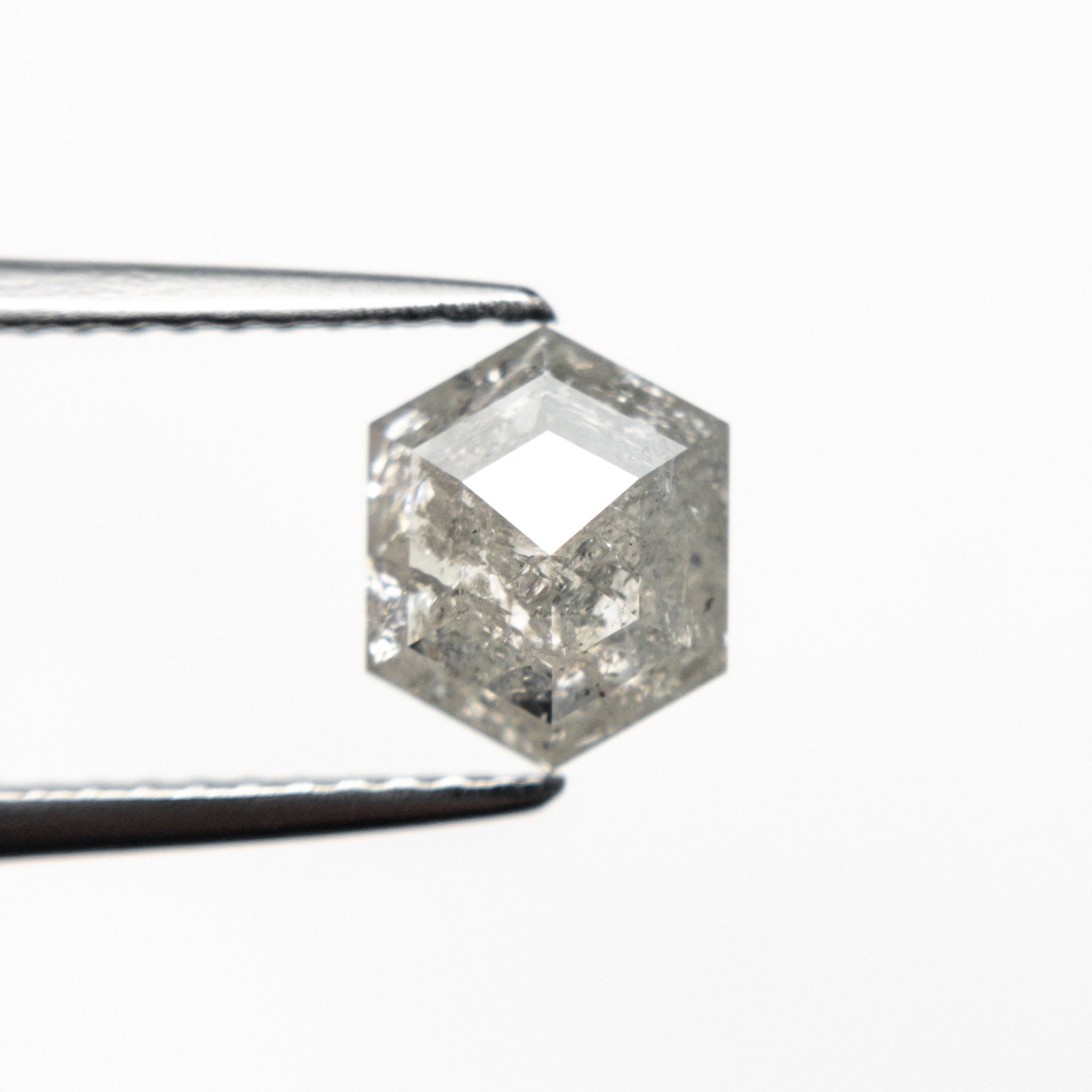 1.11ct 7.52x6.15x2.92mm Hexagon Rosecut 19619 - 43 - MTD