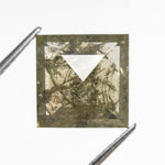 4.38ct 9.52x9.43x4.10mm Square Rosecut 19622-06 - MTD