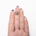 4.38ct 9.52x9.43x4.10mm Square Rosecut 19622-06 - MTD