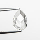 1.29ct 9.63x6.73x2.74mm SI1 G Pear Rosecut 19643 - 01 - MTD