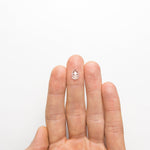 1.29ct 9.63x6.73x2.74mm SI1 G Pear Rosecut 19643 - 01 - MTD