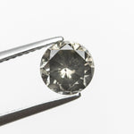 1.32ct 6.77x6.76x4.35mm I1 Fancy Grey Round Brilliant 19755 - 09 - MTD