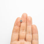 1.32ct 6.77x6.76x4.35mm I1 Fancy Grey Round Brilliant 19755 - 09 - MTD