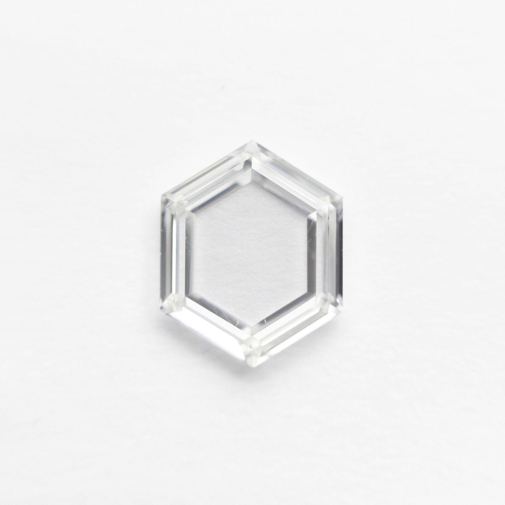 1.08ct 8.24x6.63x1.91mm SI2 G Hexagon Portrait Cut 19854 - 29 - MTD