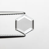 1.01ct 7.95x6.92x1.69mm VS2 G Hexagon Portrait Cut 19854 - 35 - MTD