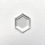 0.69ct 7.78x6.21x1.33mm VS2 G Hexagon Portrait Cut 19854 - 42 - MTD