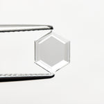 0.69ct 7.78x6.21x1.33mm VS2 G Hexagon Portrait Cut 19854 - 42 - MTD