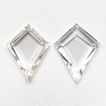 1.80cttw 2pc 9.73x7.33x1.82mm 10.15x7.82x1.58mm VVS/VS D-H Kite Portrait Cut Matching Pair 19854-48 - MTD