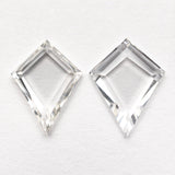 1.80cttw 2pc 9.73x7.33x1.82mm 10.15x7.82x1.58mm VVS/VS D-H Kite Portrait Cut Matching Pair 19854-48 - MTD