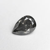 1.01ct 7.83x5.42x3.38mm Fancy Dark Grey Pear Brilliant 19913 - 01 - MTD