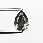 1.01ct 7.83x5.42x3.38mm Fancy Dark Grey Pear Brilliant 19913 - 01 - MTD