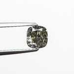 1.01ct 5.22x5.59x3.90mm Fancy Grey Cushion Brilliant 19913 - 02 - MTD
