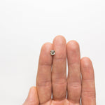 1.01ct 5.22x5.59x3.90mm Fancy Grey Cushion Brilliant 19913 - 02 - MTD
