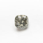 1.10ct 5.60x5.49x3.71mm Fancy Grey Cushion Brilliant 19913 - 09 - MTD