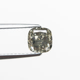 1.10ct 5.60x5.49x3.71mm Fancy Grey Cushion Brilliant 19913 - 09 - MTD