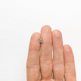 1.10ct 5.60x5.49x3.71mm Fancy Grey Cushion Brilliant 19913 - 09 - MTD