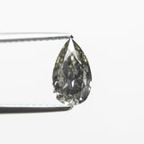 1.07ct 8.47x5.07x3.48mm Fancy Grey Pear Brilliant 19913-19 - MTD