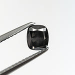 0.73ct 5.28x4.54x3.21mm SI2 Fancy Dark Grey Cushion Brilliant 19923 - 10 - MTD
