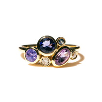 Lavender Dusk Purple Cluster Ring - MTD