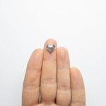 3.71ct 10.16x11.35x4.79mm Shield Double Cut 20000 - 11 - MTD