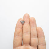 3.71ct 10.16x11.35x4.79mm Shield Double Cut 20000 - 11 - MTD