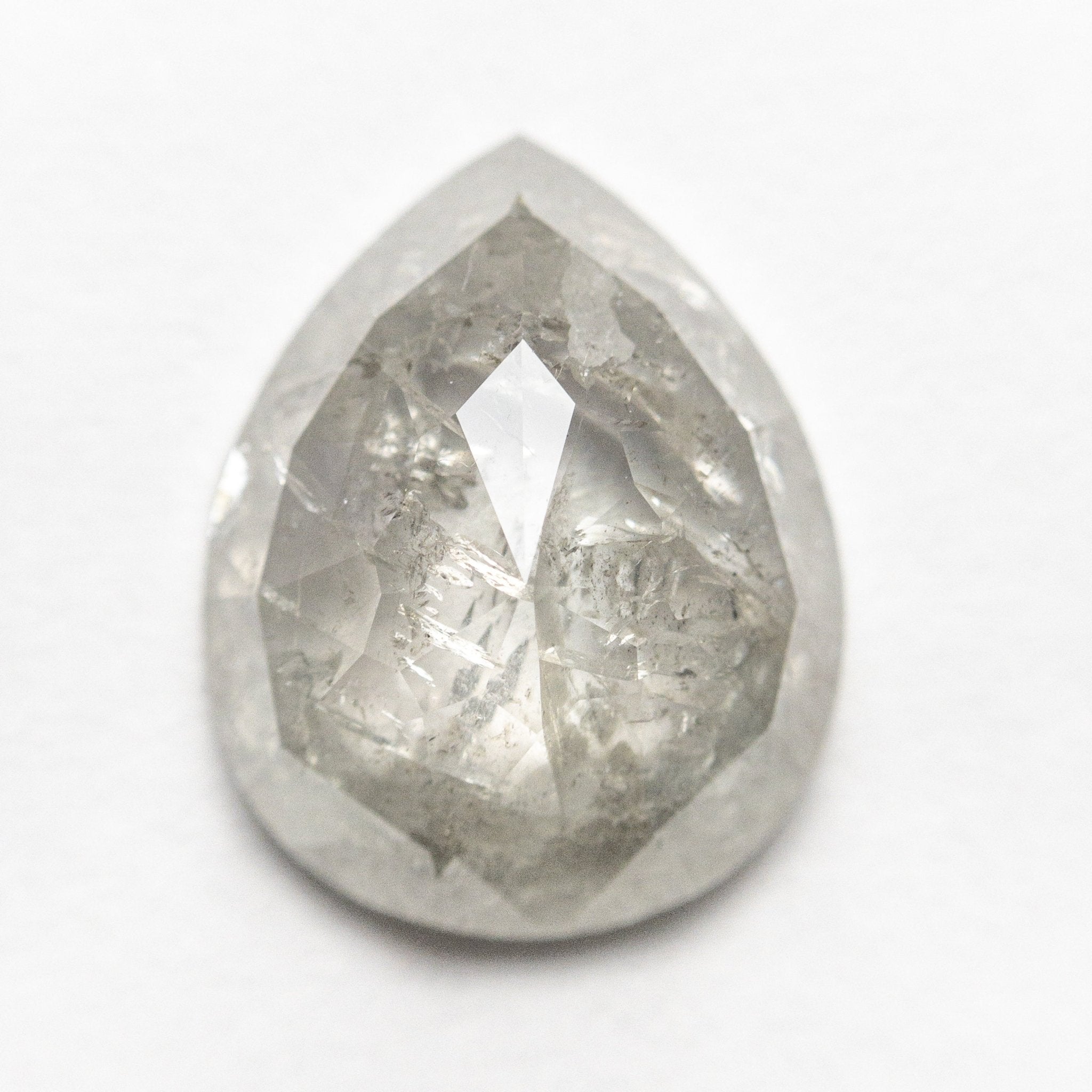 4.55ct 12.83x10.27x4.40mm Pear Rosecut 20001 - 07 - MTD