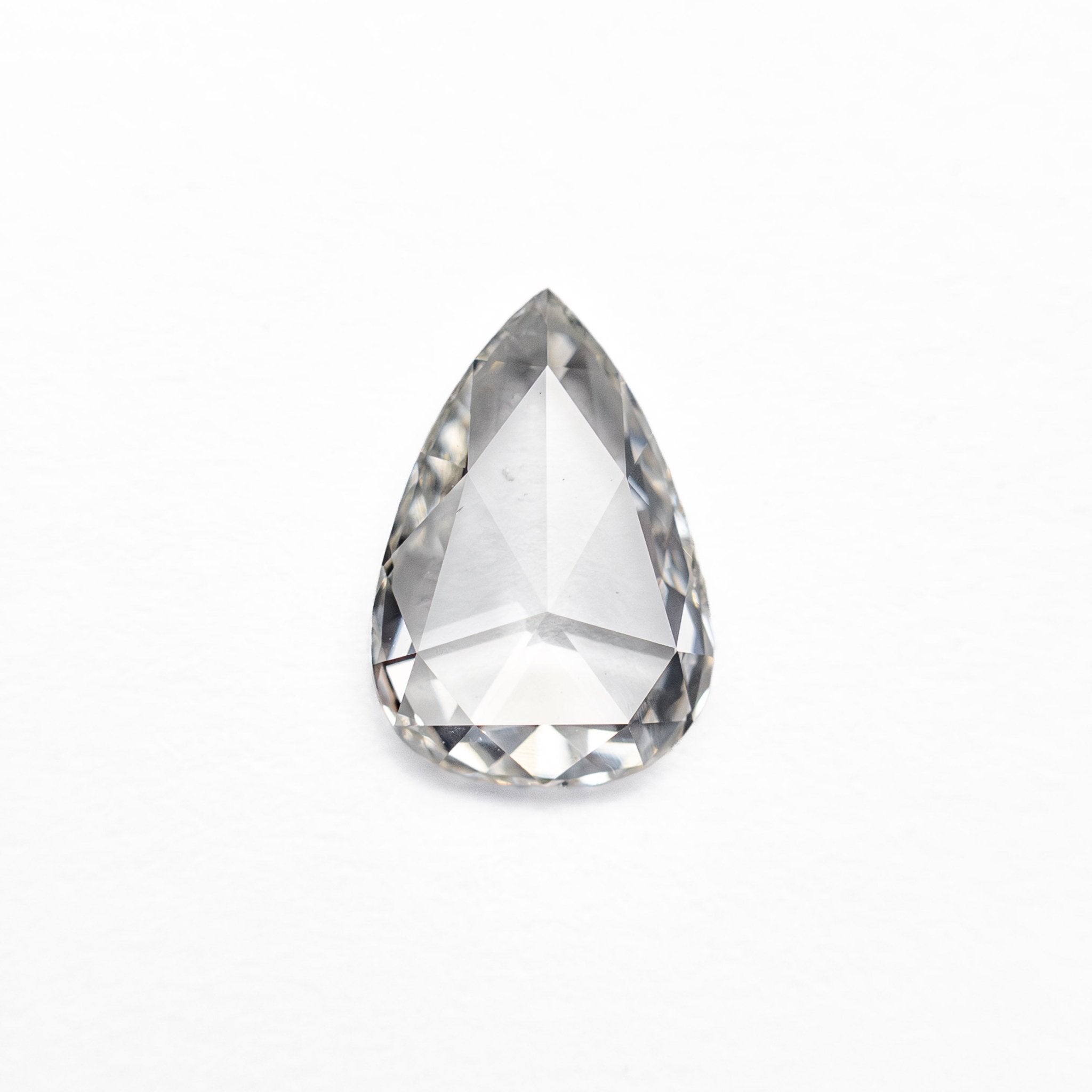 0.59ct 7.62x5.19x1.78mm SI2 G Pear Rosecut 20027-21 - MTD