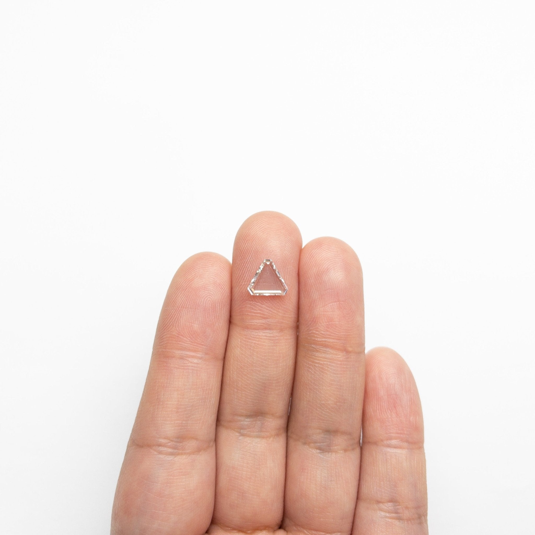 1.21ct 7.61x7.57x1.99mm SI2 G Cut Corner Triangle Portrait Cut 20939-03 - MTD