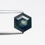 3.05ct 8.60x7.33x5.68mm Hexagon Step Cut Sapphire 20983 - 01 - MTD