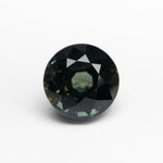 3.14ct 7.96x7.93x5.96mm Round Brilliant Sapphire 20992 - 02 - MTD
