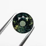 3.14ct 7.96x7.93x5.96mm Round Brilliant Sapphire 20992 - 02 - MTD