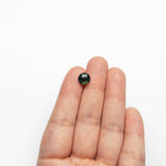 3.14ct 7.96x7.93x5.96mm Round Brilliant Sapphire 20992 - 02 - MTD