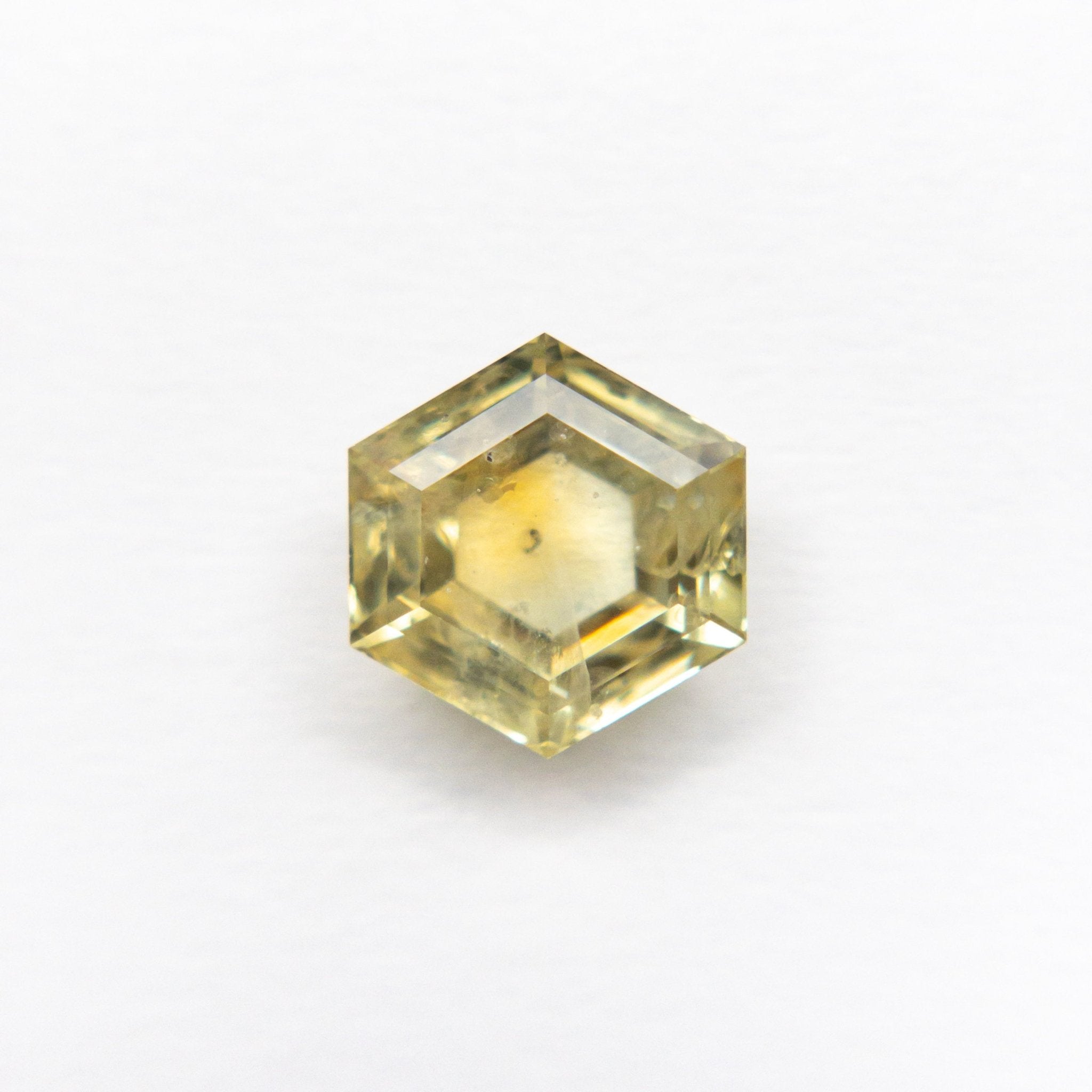 1.51ct 6.53x6.97x3.31 Hexagon Double Cut Sapphire 21592 - 09 - MTD