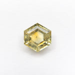 1.51ct 6.53x6.97x3.31 Hexagon Double Cut Sapphire 21592 - 09 - MTD