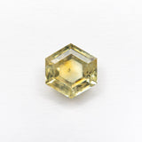 1.51ct 6.53x6.97x3.31 Hexagon Double Cut Sapphire 21592 - 09 - MTD