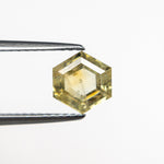 1.51ct 6.53x6.97x3.31 Hexagon Double Cut Sapphire 21592 - 09 - MTD