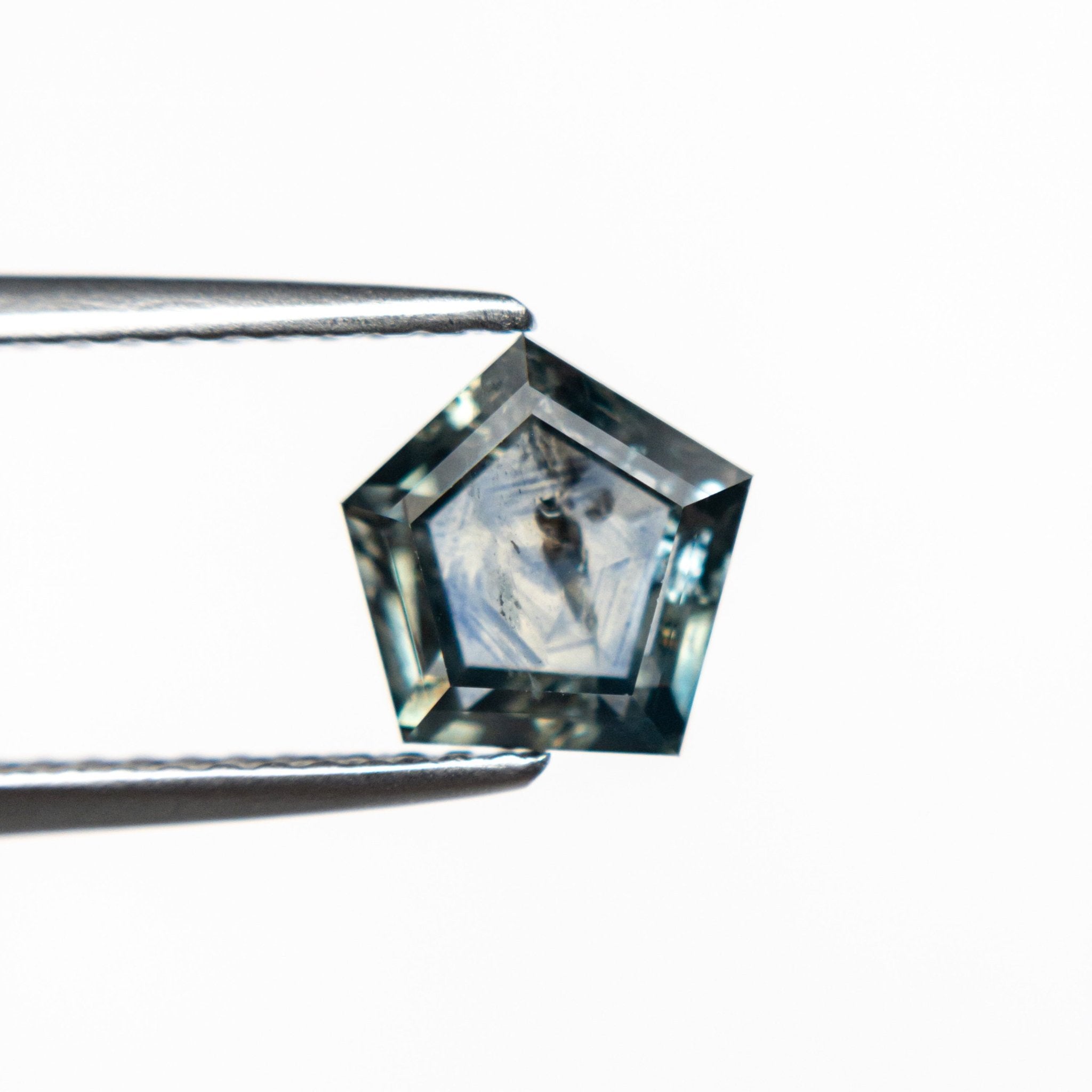 1.72ct 7.16x6.63x3.43mm Pentagon Double Cut Sapphire 21592 - 10 - MTD