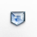1.36ct 6.70x6.20x2.68mm Shield Rosecut Sapphire 21603 - 03 - MTD