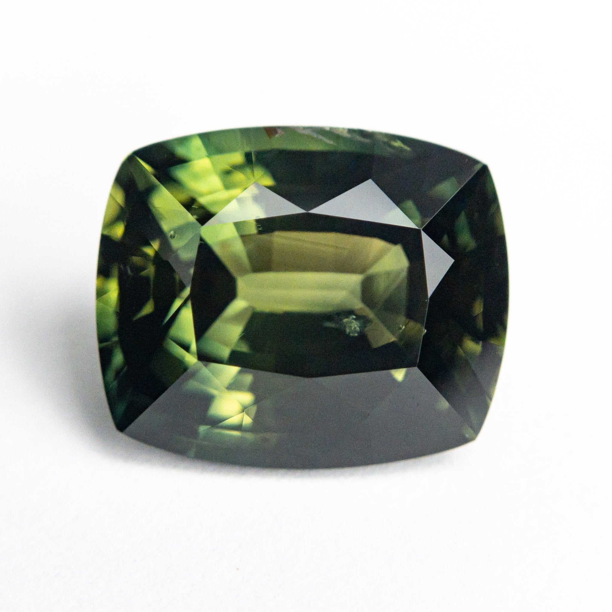 5.33ct 10.90x9.06x5.93mm Cushion Brilliant Sapphire 21606 - 02 - MTD