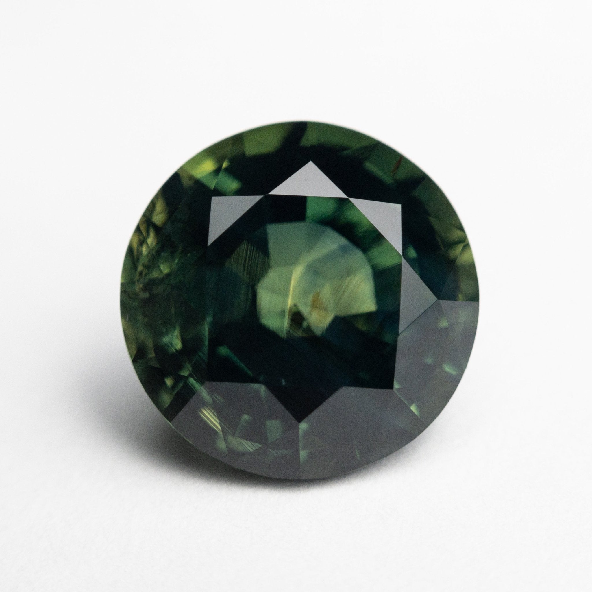5.16ct 10.15x10.12x6.45mm Round Brilliant Sapphire 21608 - 01 - MTD