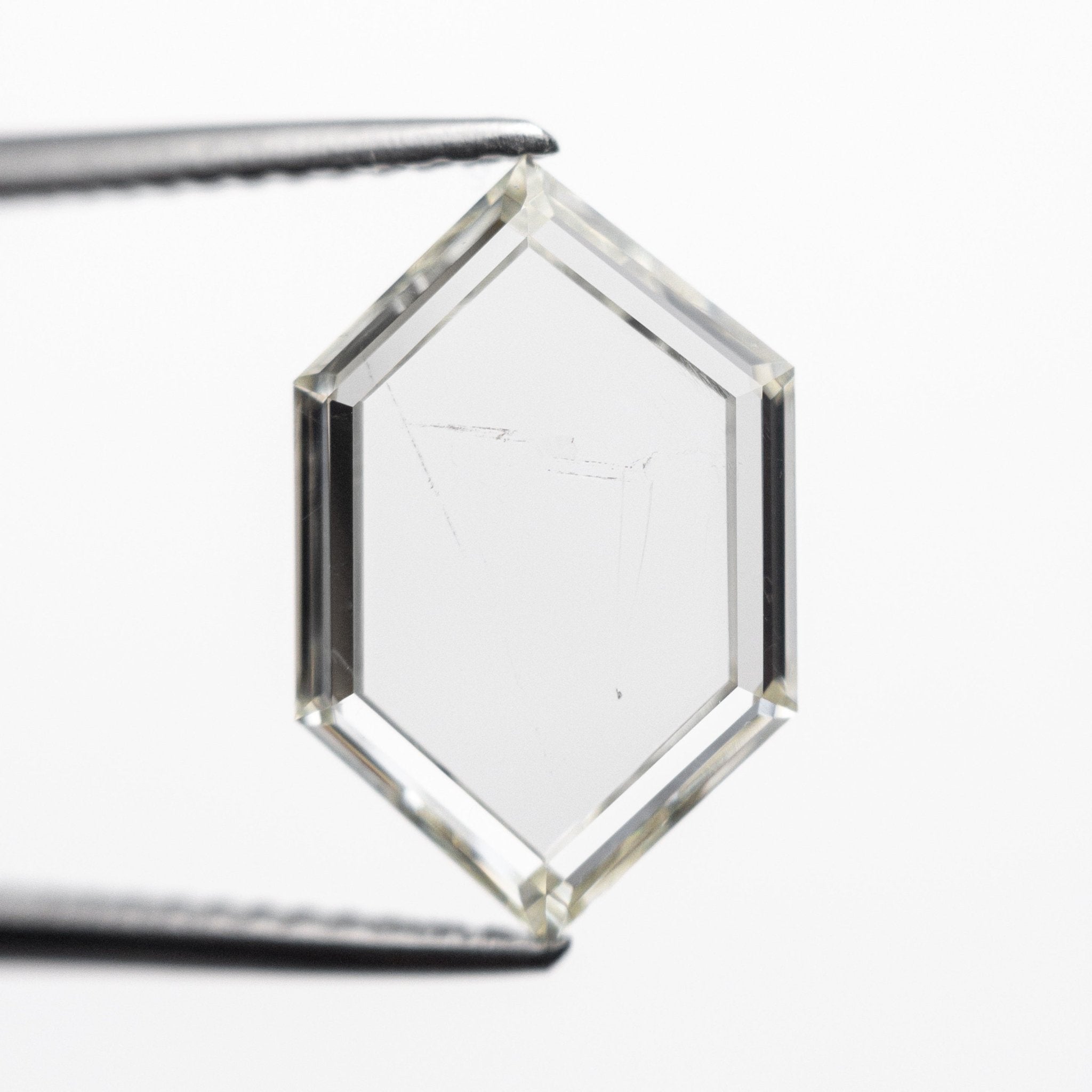 2.37ct 13.28x8.43x2.07mm SI2 O-P Hexagon Portrait Cut 21688-01 - MTD