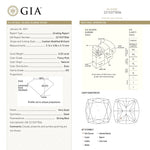 0.20ct 3.16x3.06x2.13mm GIA SI2 Fancy Pink Cushion Brilliant 🇦🇺 24099 - 01 - MTD