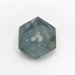 4.16ct 10.62x9.17x3.97mm Hexagon Slab Sapphire 22224-01 - MTD