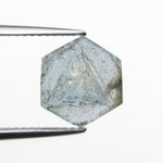 4.16ct 10.62x9.17x3.97mm Hexagon Slab Sapphire 22224-01 - MTD