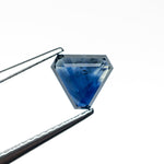 1.36ct 6.31x7.17x3.08mm Cut Corner Triangle Portrait Cut Sapphire 22266 - 31 - MTD