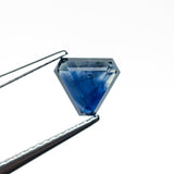 1.36ct 6.31x7.17x3.08mm Cut Corner Triangle Portrait Cut Sapphire 22266 - 31 - MTD