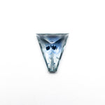 0.81ct 6.98x6.15x2.65mm Shield Rosecut Sapphire 22266 - 33 - MTD